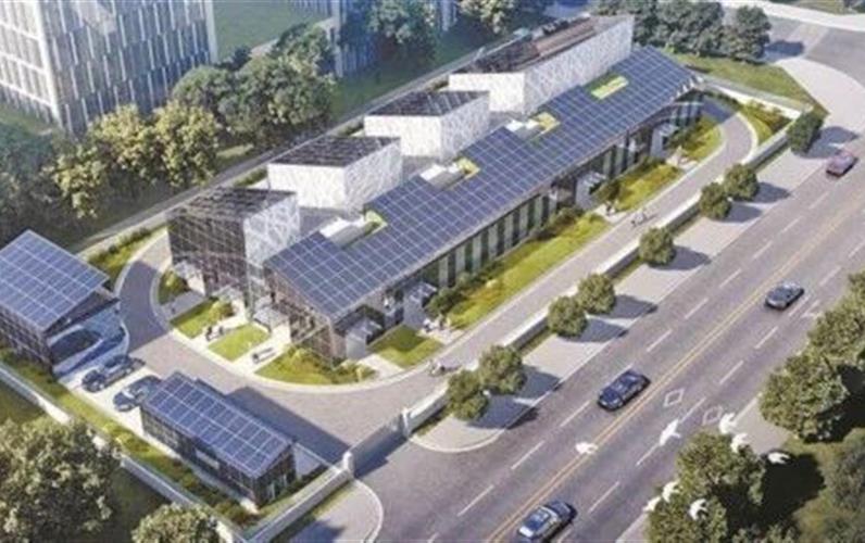 碲化鎘發電玻璃助力廈門首個110千伏零碳變電站封頂